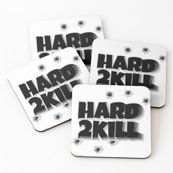 Item preview, Hard To Kill Bullet Hole Life Motivation Design designed and sold by Captivation.