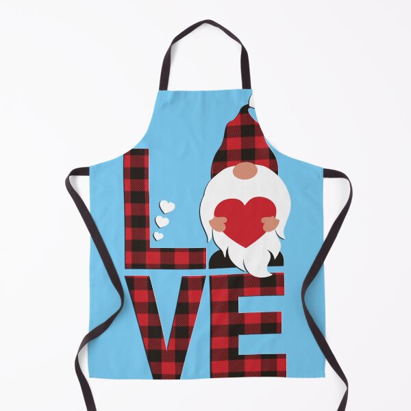 Item preview, Buffalo Plaid Love Gnome designed and sold by mlnana.