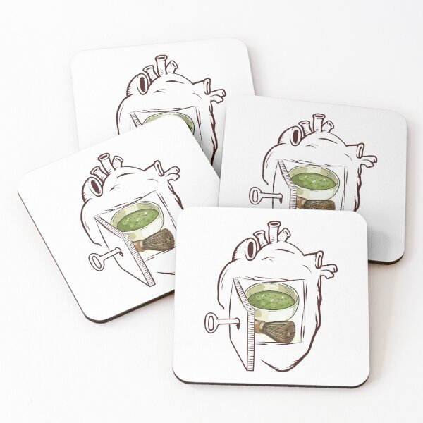 Item preview, Matcha Tea In My Heart designed and sold by foodisthekey.