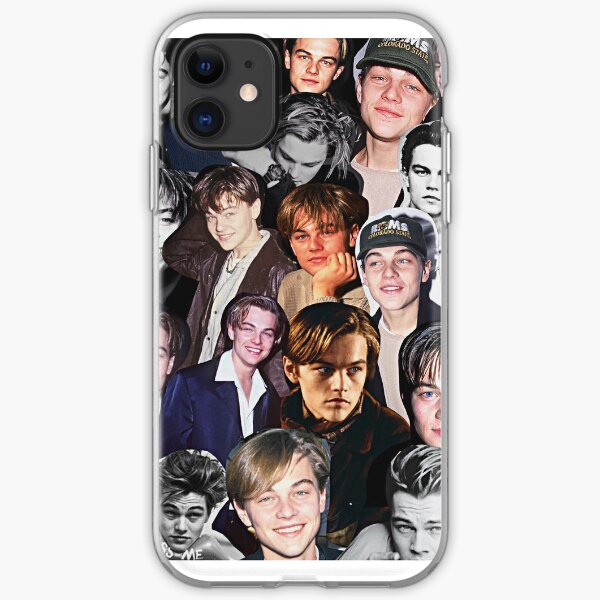 Leonardo Dicaprio Collage iPhone Soft Case