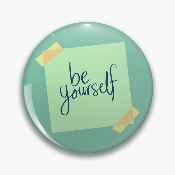 Item preview, be yourself note designed and sold by nashiblossomart.