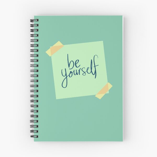Item preview, be yourself note designed and sold by nashiblossomart.