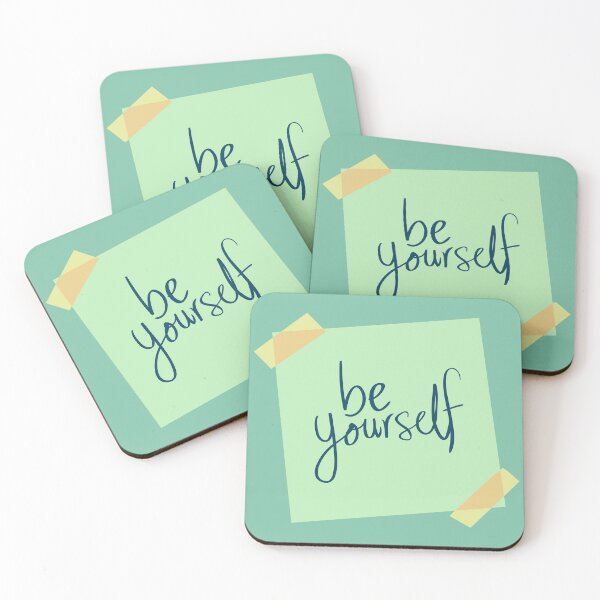 Item preview, be yourself note designed and sold by nashiblossomart.