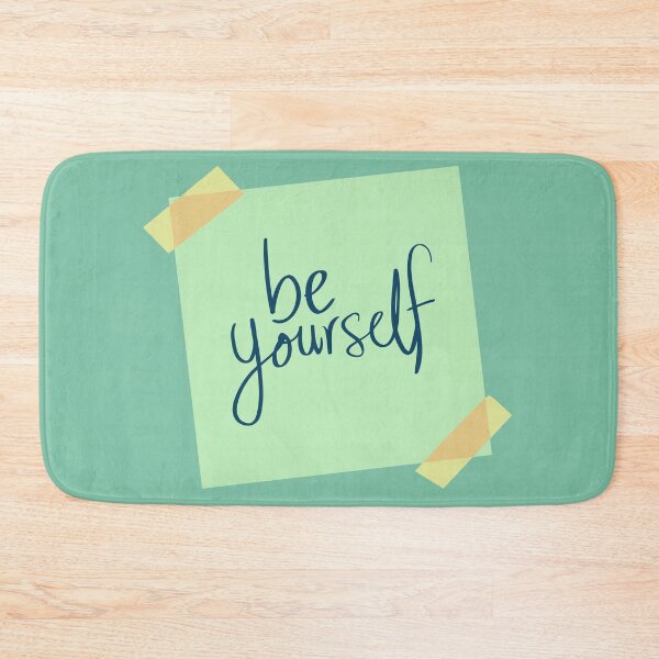 Item preview, be yourself note designed and sold by nashiblossomart.