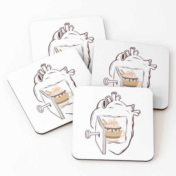 Item preview, Hot Chocolate In My Heart designed and sold by foodisthekey.