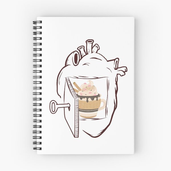 Item preview, Hot Chocolate In My Heart designed and sold by foodisthekey.