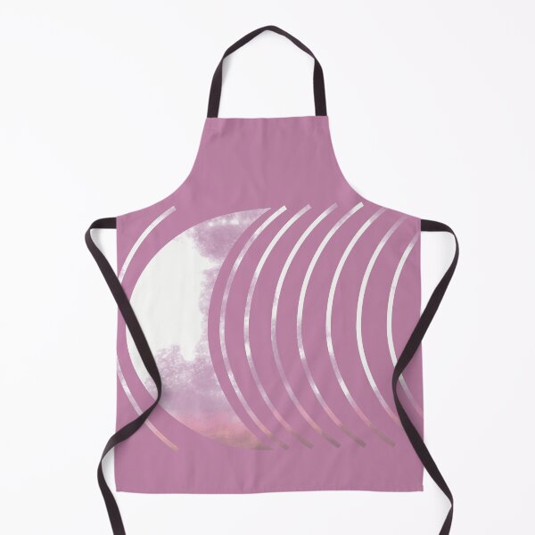 Item preview, Pink Abstract Geometric Moon designed and sold by Mirushy.