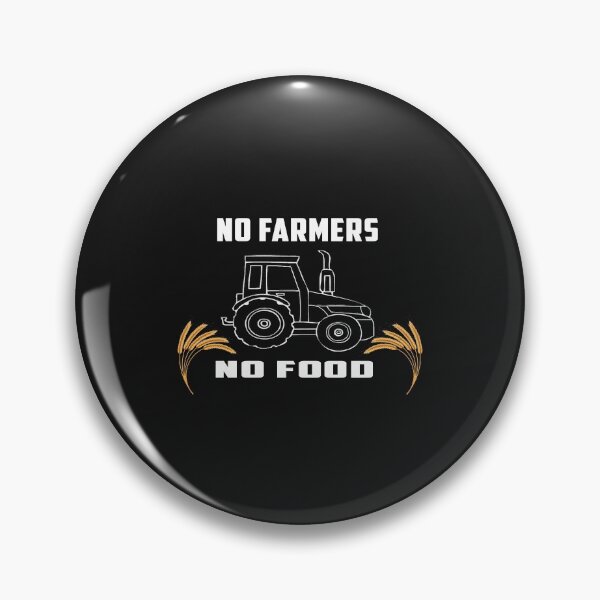 Item preview, no farmer no food shirt designed and sold by oussimakh.