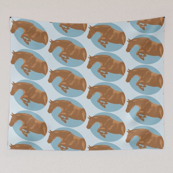 Item preview, Horse Jumping designed and sold by studioartbyanna.