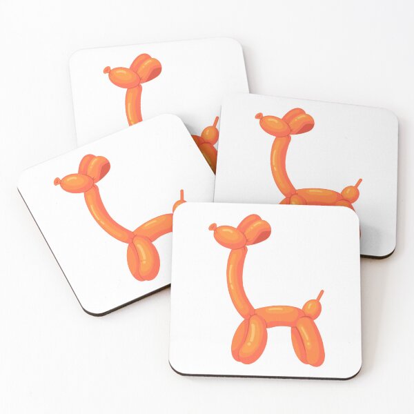 Item preview, Giraffe Balloon Animal (Orange) designed and sold by Amanda Milot.