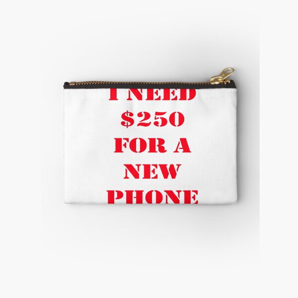 Item preview, I Need 250$ For a New Phone, Unisex T-shirts, Money, Phone gift designed and sold by paullama.