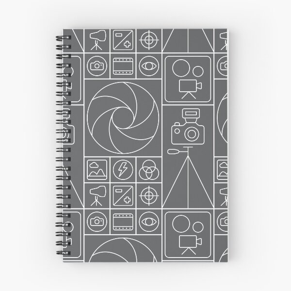 Item preview, Photography Icons Graphic Pattern (Grey) designed and sold by STUDIO-72.