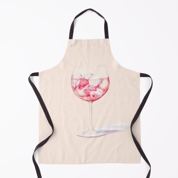 Item preview, Pink Gin Watercolour Illustration designed and sold by AmandaDilworth.