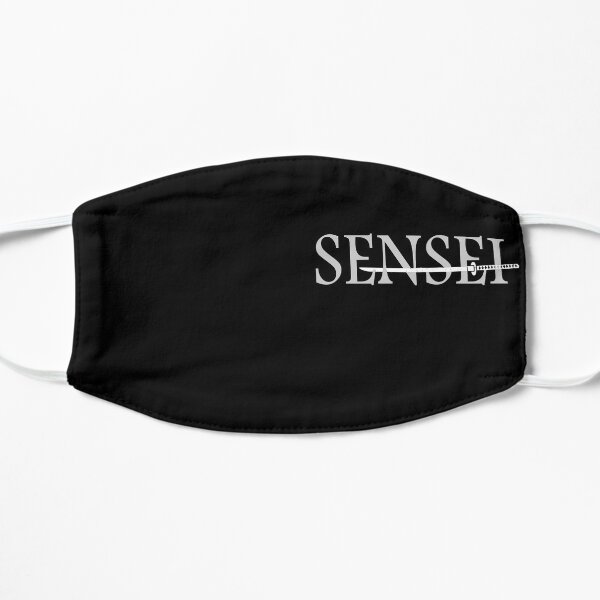 Sensei Gift, Martial Arts Coach, Teacher Dojo, Karate Aikido Jiu Jitsu Kendo Iaido Sumo Kenjutsu Judo Flat Mask