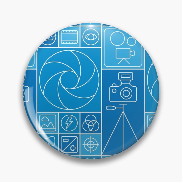 Item preview, Photography Icons Graphic Pattern (Blue) designed and sold by STUDIO-72.