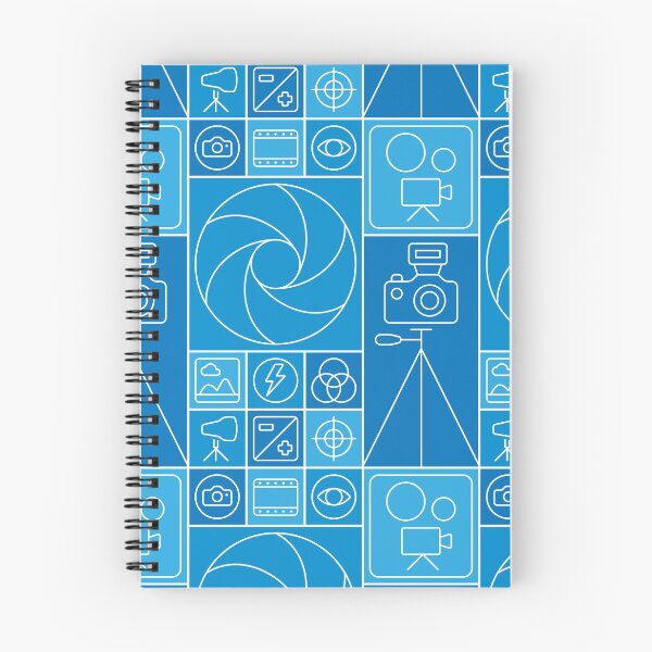 Item preview, Photography Icons Graphic Pattern (Blue) designed and sold by STUDIO-72.