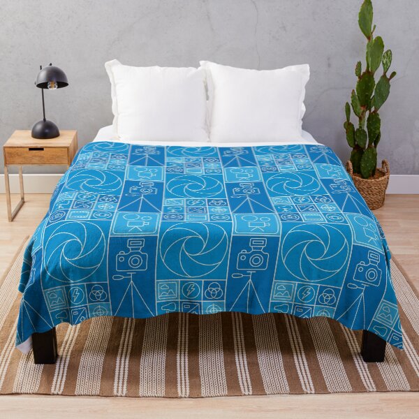 Item preview, Photography Icons Graphic Pattern (Blue) designed and sold by STUDIO-72.