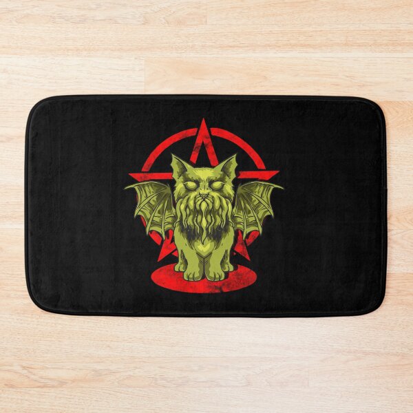 Item preview, Cute & Funny Satanic Cathulhu Kawaii Cat Cthulhu designed and sold by perfectpresents.
