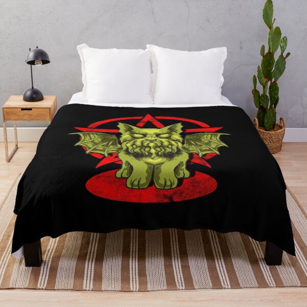 Item preview, Cute & Funny Satanic Cathulhu Kawaii Cat Cthulhu designed and sold by perfectpresents.