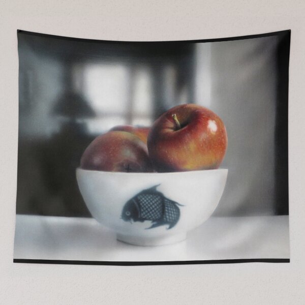 Item preview, Bowl of Braeburns print designed and sold by tommulliner.