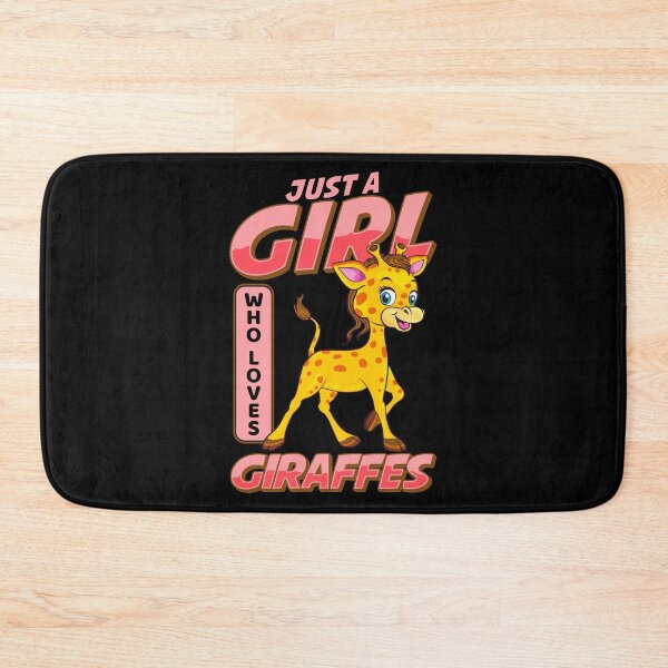 Item preview, Adorable Just A Girl Who Loves Giraffes designed and sold by perfectpresents.