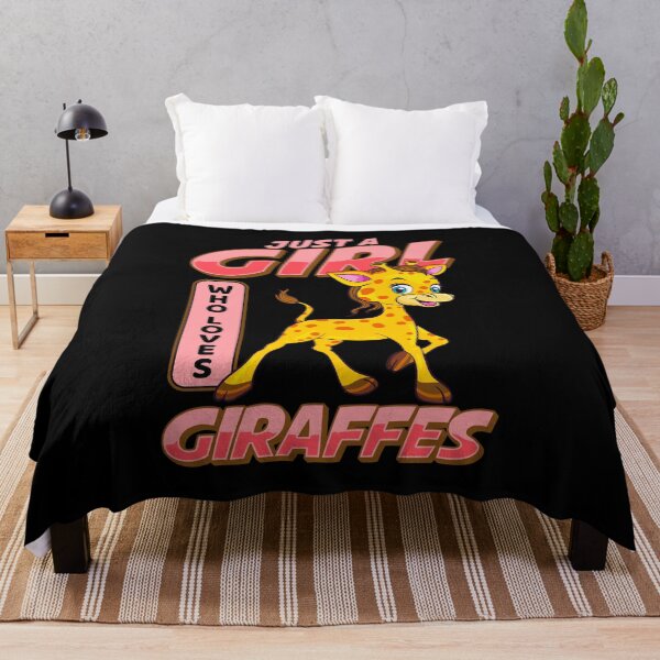 Item preview, Adorable Just A Girl Who Loves Giraffes designed and sold by perfectpresents.