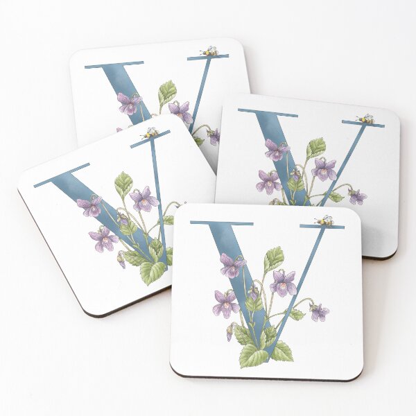 Item preview, V is for Violets designed and sold by Theodora Gould.