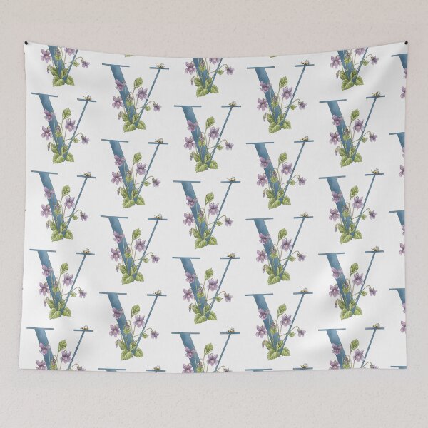 Item preview, V is for Violets designed and sold by Theodora Gould.