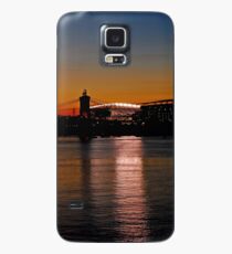 Sunset on Paul Brown Stadium Case/Skin for Samsung Galaxy