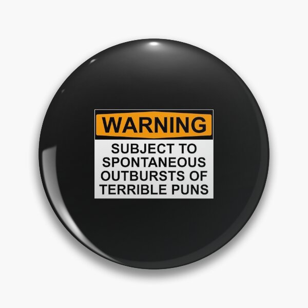 Item preview, Puns T-ShirtWarning - Terrible Puns! designed and sold by ValakHana.
