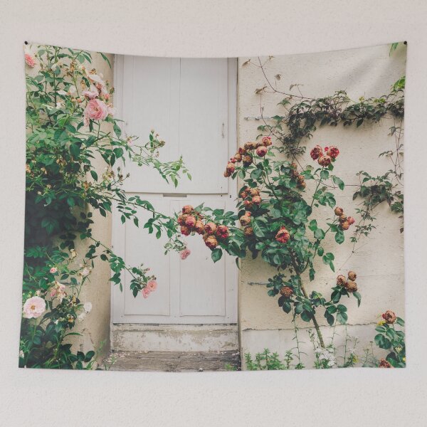 Item preview, Roses in Giverny, France Monet's Garden designed and sold by Carrie Lyman Photography.