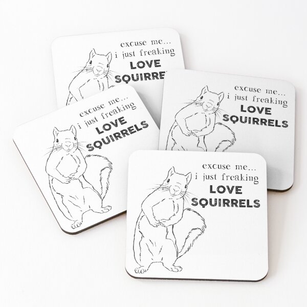 Item preview, Funny Squirrel, Squirrel Lover, I Freaking Love Squirrels designed and sold by Furkid Studio.