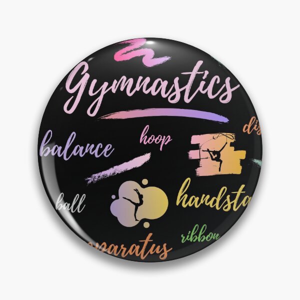 Item preview, Gymnastics Words - Artistic Gymnastics - Rhythmc Gymnastics designed and sold by Gymnastics Store.