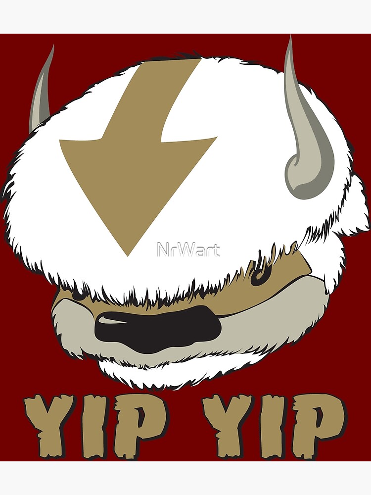 Appa Head Yip Yip Poster For Sale By Nrwart Redbubble 3314