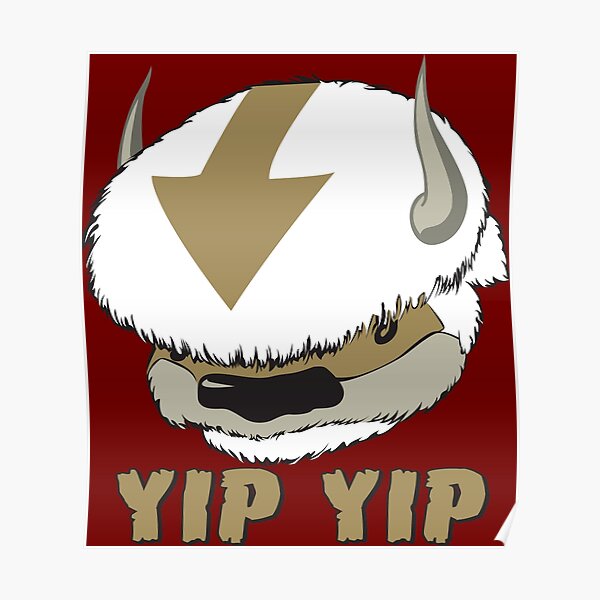 Appa Head Yip Yip Poster For Sale By Nrwart Redbubble 9511