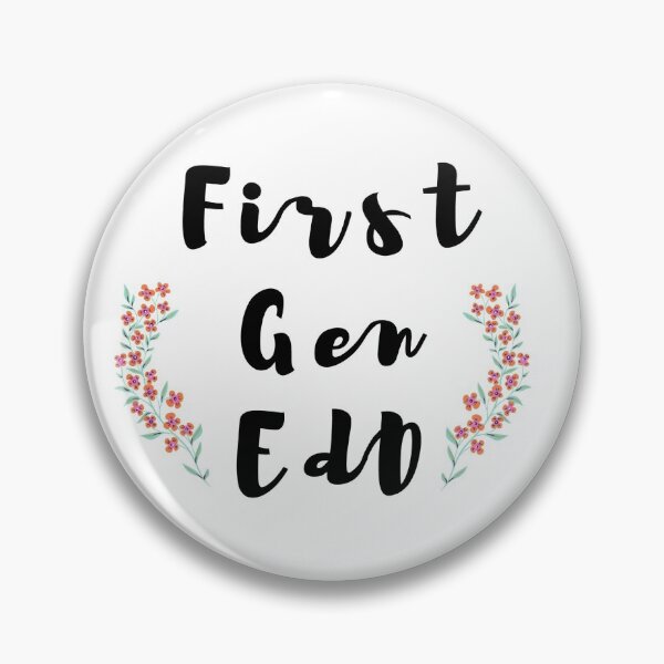 Item preview, First Gen EdD- Floral Print -- Modern Calligraphy designed and sold by statsandcats.
