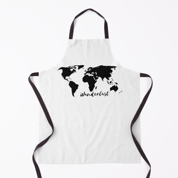 Item preview, Wanderlust World Map designed and sold by printhappy.
