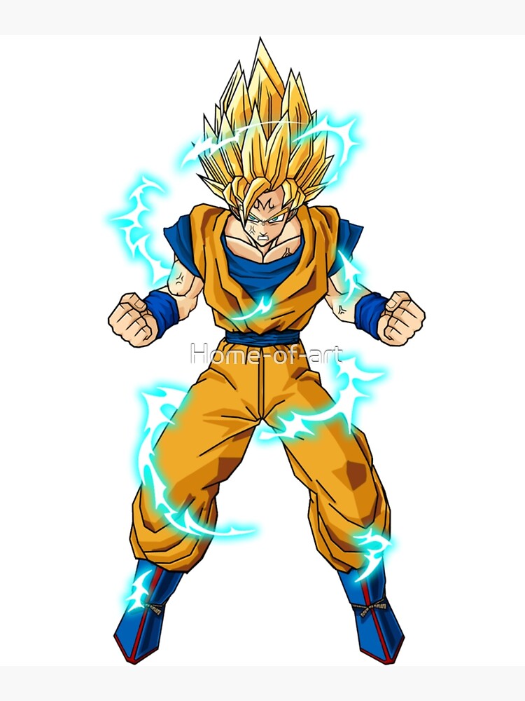 Dragon Ball Son Goku Super Saiyan Photographic Print for Sale by