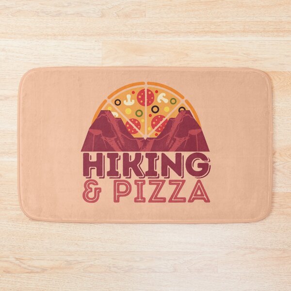 Item preview, Hiking and Pizza designed and sold by VBeesTees.
