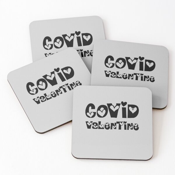 Item preview, Covid Valentine Gray designed and sold by DamaliePierre.