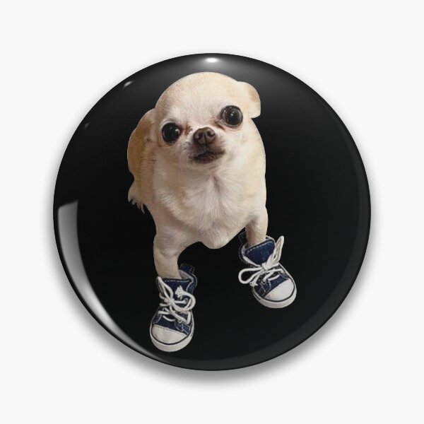 Item preview, Tiny chihuahua with tiny shoes designed and sold by Frallo.