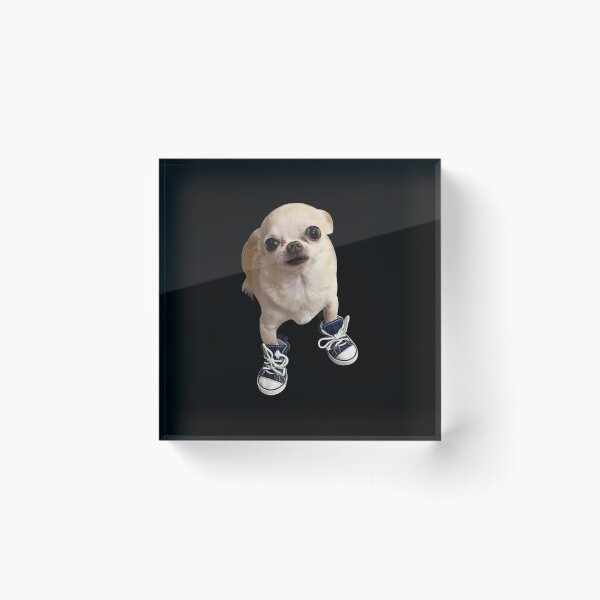 Item preview, Tiny chihuahua with tiny shoes designed and sold by Frallo.