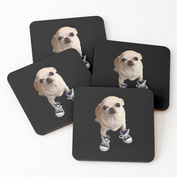Item preview, Tiny chihuahua with tiny shoes designed and sold by Frallo.