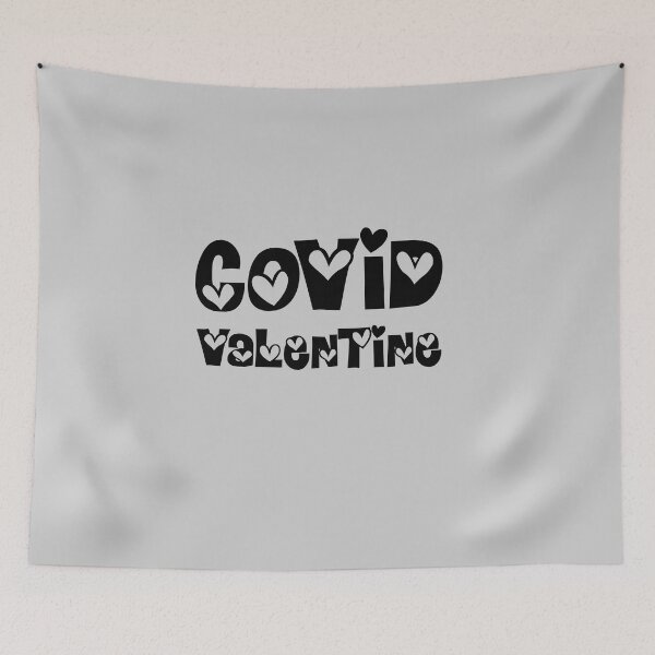 Item preview, Covid Valentine Gray designed and sold by DamaliePierre.