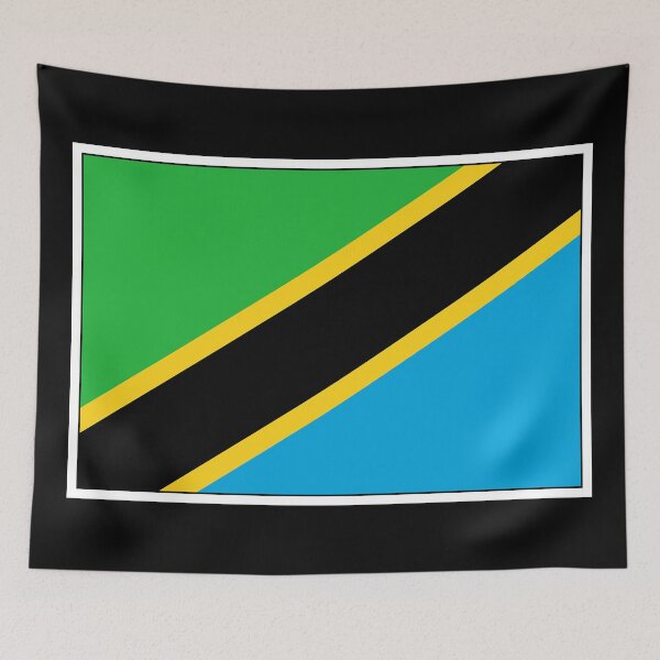 Item preview, Tanzania Flag Gifts, Masks, Stickers & Products (GF) designed and sold by mpodger.