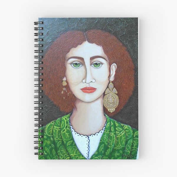 Item preview, Woman with green eyes designed and sold by Madalena Lobao-Tello.