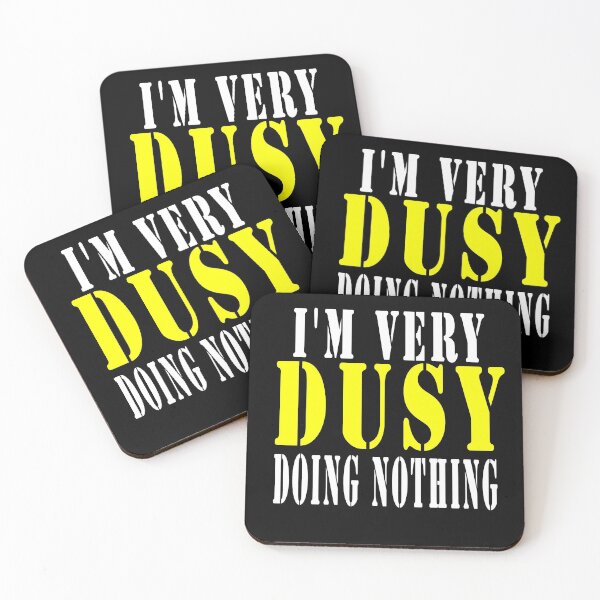 Item preview,  I'm very  Busy Doing Nothing,is a Funny lazy person shirt design designed and sold by Bachirdz.