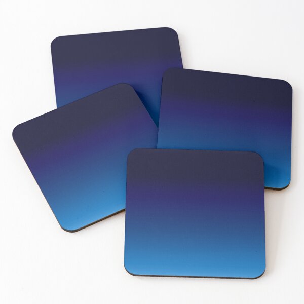 Item preview, Clear Sky series : Dark Deep blue night gradient designed and sold by Thecolorschemer.