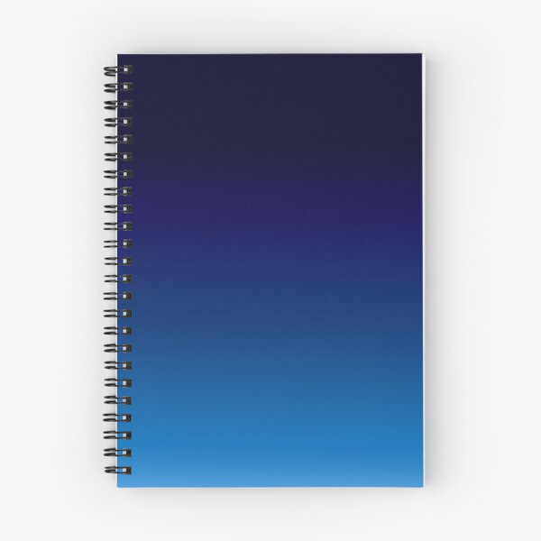 Item preview, Clear Sky series : Dark Deep blue night gradient designed and sold by Thecolorschemer.