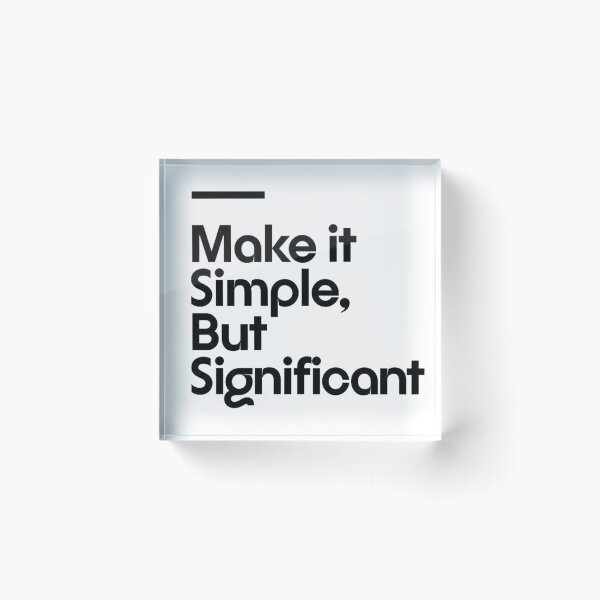 Item preview, Make it simple !  designed and sold by Be-Minimalist.